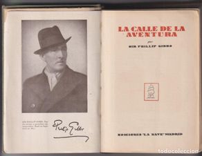 Second hand books: la calle de la aventura pot Sir Phillip Gibbs. Ediciones la nave